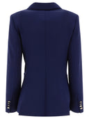 Max Mara Wool And Mohair Double Breasted Blazer