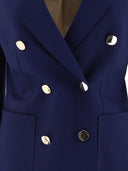 Max Mara Wool And Mohair Double Breasted Blazer