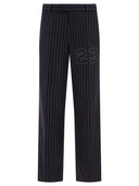 Off White "23" Pinstriped Trousers