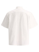 Off White Embroidered Shirt