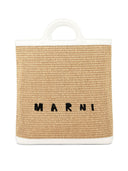Marni Raffia Effect Handbag