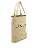 Lanvin Shopping Bag With Logo