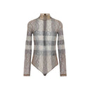 Burberry Ta n Bobisuit in pizzo