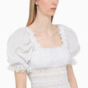 Charo Ruiz Melissa White Dress - Balardi