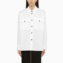 Khaite Missa White Cotton Shirt