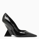 The Attico Cheope Black Patent Leather Décolleté