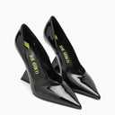 The Attico Cheope Black Patent Leather Décolleté