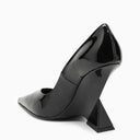 The Attico Cheope Black Patent Leather Décolleté