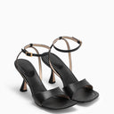 Wandler Black Julio Anklet Sandals - Balardi