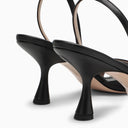 Wandler Black Julio Anklet Sandals - Balardi