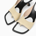 Wandler Julio Sandal Ivory/Black - Balardi