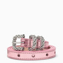 By Far Pink Kat Parchment Belt - Balardi