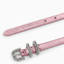 By Far Pink Kat Parchment Belt - Balardi