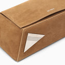 The Attico 7/7 Light Chocolate Suede Bag