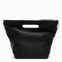 The Attico Via Dei Giardini 30 Black Tote Bag