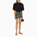 The Attico Low Sandal With Animal Motif