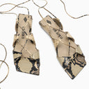 The Attico Low Sandal With Animal Motif