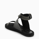 Isabel Marant Black Studded Leather Sandal