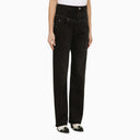 Isabel Marant Black Cotton Denim Jeans