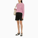 Isabel Marant Recycled Polyester Pink Crew Neck Jumper