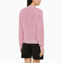 Isabel Marant Recycled Polyester Pink Crew Neck Jumper
