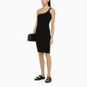 Isabel Marant Black One Shoulder Cotton Dress