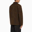 Forét Brown Overshirt With Stained Effect