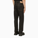 7 Moncler X Frgmt Dark Blue Loose Denim Jeans - Balardi