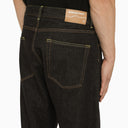 7 Moncler X Frgmt Dark Blue Loose Denim Jeans - Balardi