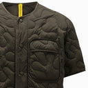Moncler X Salehe Bembury Dark Green Padded Shirt