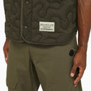 Moncler X Salehe Bembury Dark Green Padded Shirt