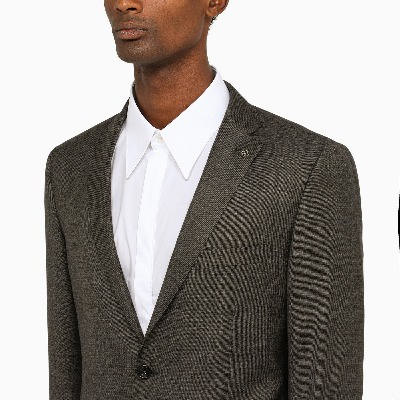 Tagliatore single-breasted wool suit - Grey