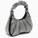 Jw Pei Black Gabbi Handbag With Crystals
