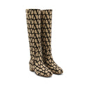 Valentino Garavani Valentino Garavani Canvas Logo Boots