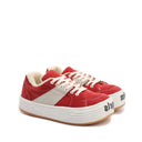 Palm Angels suede logo sneakers