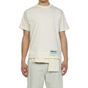 Maglietta del logo in cotone agguato