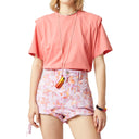 Isabel Marant Etoile Etoil Zelitos katoenen t -shirt