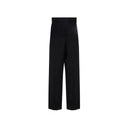 Salvatore Ferragamo Silk And Linen Pants