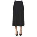 MAX Mara Bronzo Falda de lana