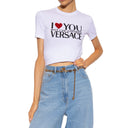 Versace Versace Printed Logo T Shirt