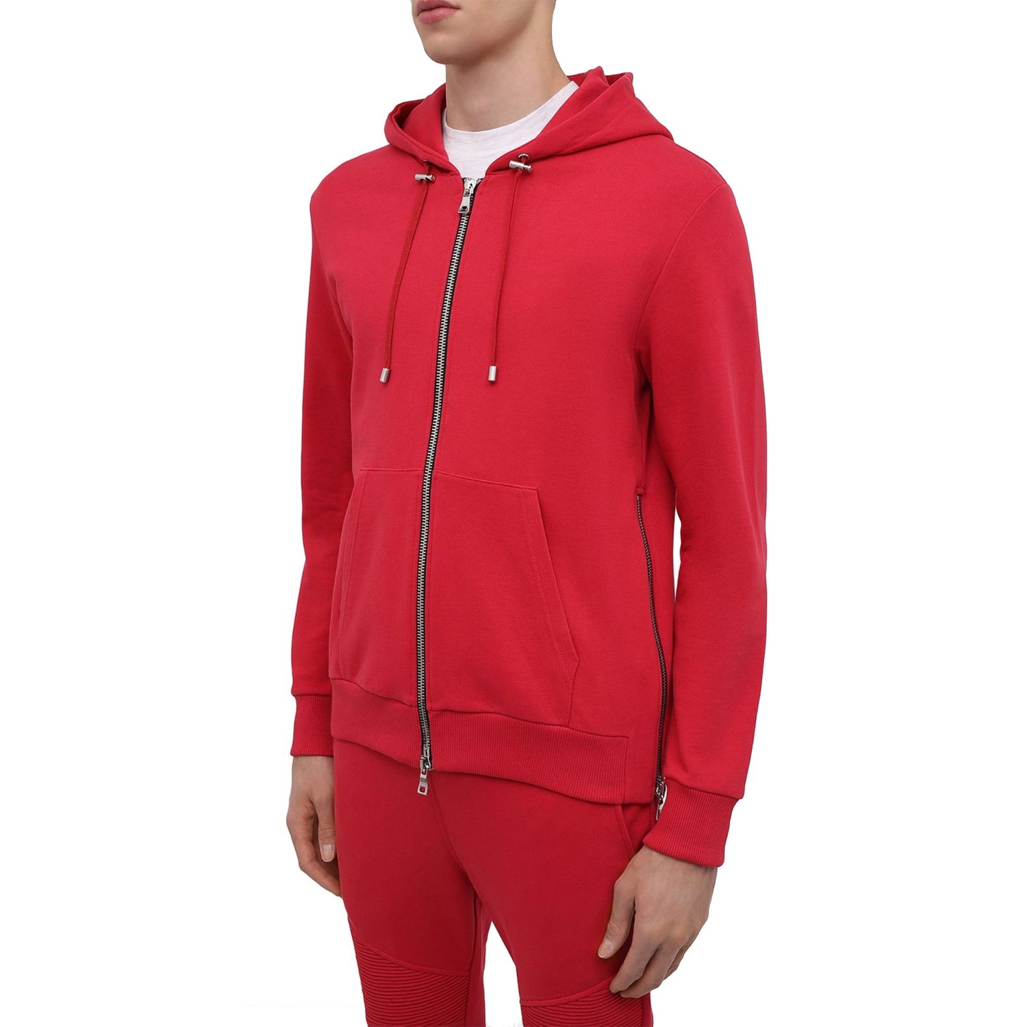 Balmain cheap red hoodie