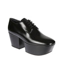 Prada Leather Platform Loafers