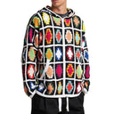 Marcelo Burlon County Of Milan Marcelo Burlon Macrame Cross Hooded Cardigan