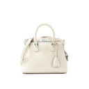 Sacca in pelle media maison margiela da 5 ac.