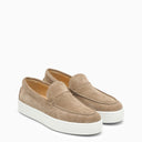Christian Louboutin Beige Leather Loafer