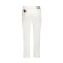 Dior Kenny Scharf patch jeans