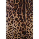 Vestido impreso de leopardo de Dolce & Gabbana