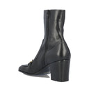 Stivali in pelle di Saint Laurent Elbio 75