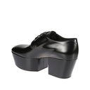Prada Leather Platform Loafers