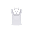 MM6 Maison Margiela MM6 gerippter Baumwolloberteil